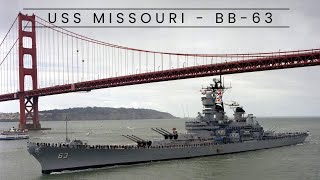 USS Missouri  BB63 Battleship [upl. by Ycrem781]