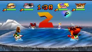 Crash Bash  Tie Breaker Secret Level [upl. by Enidlareg]