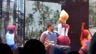 Nicki Minaj Gives Fan A Lapdance At Her Concert [upl. by Alyakem186]