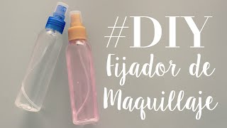 DIY HTM  Haz tu PROPIO FIJADOR de MAQUILLAJE [upl. by Oleusnoc611]