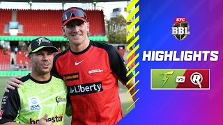 Sydney Thunder v Melbourne Renegades Match Highlights  BBL14 [upl. by Htabmas]