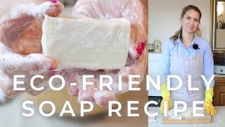 Ecofriendly Soap Recipe coldprocess soap making [upl. by Zoila]