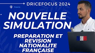 Nouvelle Simulation entretien demande nationalité française  révision collective 2024 [upl. by Aner655]