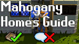 Mahogany Homes Guide OSRS Normal Spellbook [upl. by Eitac]