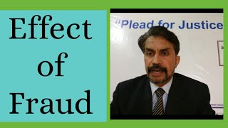 Effect of Fraud Sec  18 of Limitation Act 1908 [upl. by Llenyl]