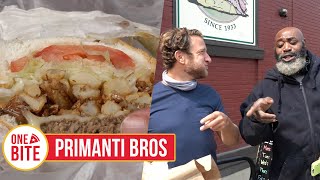 Barstool Burger Review  Primanti Bros Pittsburgh PA [upl. by Lois]