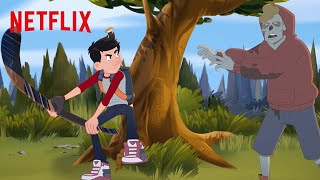 The Last Kids on Earth Happy Apocalypse to You Trailer  Netflix After School [upl. by Ninetta]