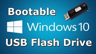 How to Install Windows 10 USB [upl. by Ferrel]