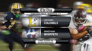 Ledyard at Windham  Class SS Football Quarterfinal [upl. by Eltsryk606]