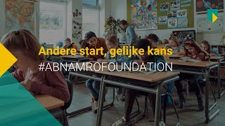 Andere start Gelijke Kans commercial ABNAMROFOUNDATION [upl. by Yarised466]