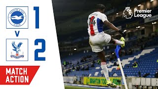 Bentekes lastgasp volley sinks Brighton  Brighton 12 Crystal Palace [upl. by Leaw]