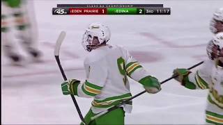 2019 Minnesota High School Hockey AA Championship Edina vs Eden Prairie [upl. by Adidnere495]