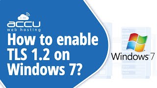 How To Enable TLS 12 On Windows 7 [upl. by Gibbons]