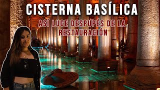 CISTERNA BASILICA Estambul 2022  REABRE AL PUBLICO [upl. by Kahaleel579]