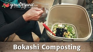 How to Compost in Small Spaces with Organic Bokashi Composting [upl. by Inad]