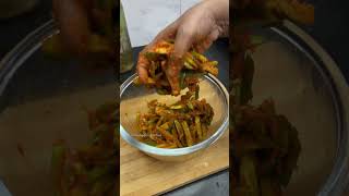 Crispy kovakkai fry recipe🔥❤️  Crispy vegetable fry shorts asmr kovakkaifry [upl. by Wootten]