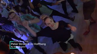 Peter Strom and Jo Hoffberg  Social Lindy Hop [upl. by Lanie913]