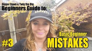 Beginners Guide to metal detecting  Basic Mistakes 3 [upl. by Nylsej]