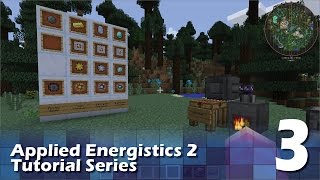 Applied Energistics 2 Tutorial 3  Inscriber [upl. by Susejedesoj]