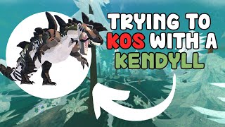 TRYING TO KOS WITH A KENDYLL 🐊  Creatures of Sonaria [upl. by Nreval]