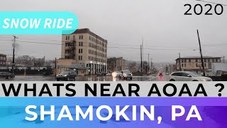 Driving tour of Shamokin PA near the AOAA [upl. by Lehctim]