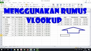 Cara Menggunakan Rumus VLOOKUP [upl. by Elita]