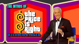 The Intros of The Price Is Right with Bob Barker [upl. by Elem]