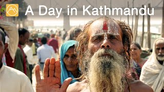 A Day in Nepal Kathmandu  Documentary Film [upl. by Aidas452]