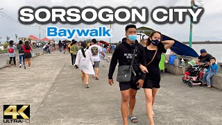 Strolling Around the SORSOGON CITY Pier in Sorsogon Bicol Philippines 4K [upl. by Bortz201]