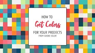 How to get colors from Adobe Color [upl. by Drugge]