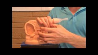 Catheter Video for applying a Male External Catheter Part 2 [upl. by Iteerp]