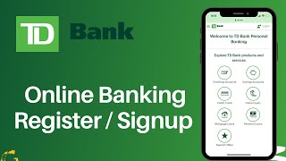 TD Bank Online Banking  Register  Enroll  Credit Card Login [upl. by Ortensia]