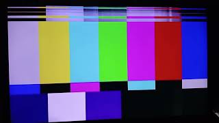 GTV 27 Testcard  SMPTE Color Bars with 1 KHz Sine Wave Tone Aircheck October 19 2024 432 AM [upl. by Neuberger368]