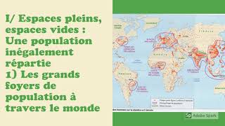 6e Géographie  La répartition de la population mondiale [upl. by Osugi316]