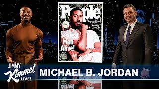 Michael B Jordan on Being Named Peoples Sexiest Man Alive [upl. by Tamiko]