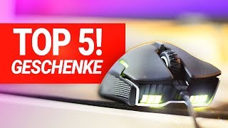 TOP 5 GESCHENKE für GAMER  Die besten Geschenkideen [upl. by Heymann]