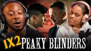 Peaky Blinders 1X2 FIRST TIME REACTION THINKING is important [upl. by Adnotal]