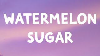 Harry Styles  Watermelon Sugar Lyrics [upl. by Alair221]