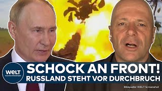 PUTINS KRIEG SchockMoment an Front Russland steht vor Durchbruch im Donbass in der Ukraine [upl. by Tnecniv629]