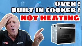 How to Diagnose a Fault on a cooker or oven built in [upl. by Ennovi]