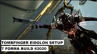 TOMBFINGER FOR EIDOLONS HUNT BUILD  WARFRAME [upl. by Clementi]