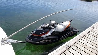 Boating Basics  New Sea DooWaverunnerJet Ski Towing Bracket [upl. by Yauqaj]