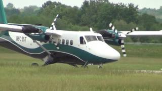 53116 De Havilland Canada DHC6 Twin Otter landing [upl. by Alrich265]