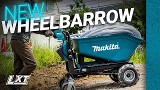 Work Smarter Not Harder  Makita LXT Wheelbarrow  DCU602 [upl. by Morlee]