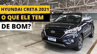 Hyundai Creta Prestige 2021 afinal o que o SUV tem de bom Todos os detalhes  Avaliação [upl. by Strade]