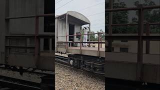 Goods train guard watching outside  shorts viral love [upl. by Yee]