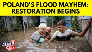 Floods In Poland In A FloodHit Polish Town Residents Try To Piece Their Lives Back Together N18G [upl. by Ahsiek]