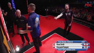 Dutch Darts Masters 2019 Ross Smith  Krzysztof Ratajski DartTownpl [upl. by Hairehcaz33]