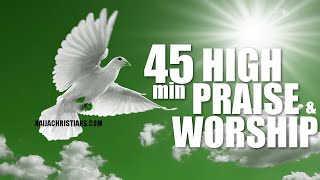 44 min High praise and worship  Mixtape Naija Africa Church Songs [upl. by Haerr]