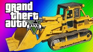 GTA 5 Online 2 Fun Jobs  Pool Divers amp Vehicle Bouncy Castle GTA 5 Funny Moments [upl. by Tade]